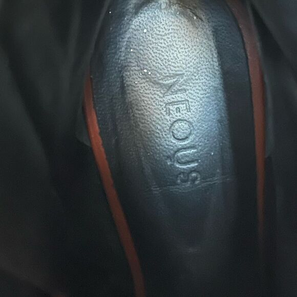 NEOUS Tan Clowesia Leather Ankle Boots - Size 38.5 - Picture 13 of 15